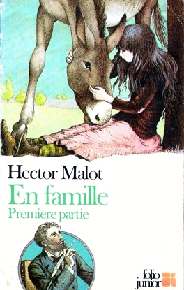 Couverture d'En famille, d'Hector Malot (Gallimard Jeunesse, Folio Junior).