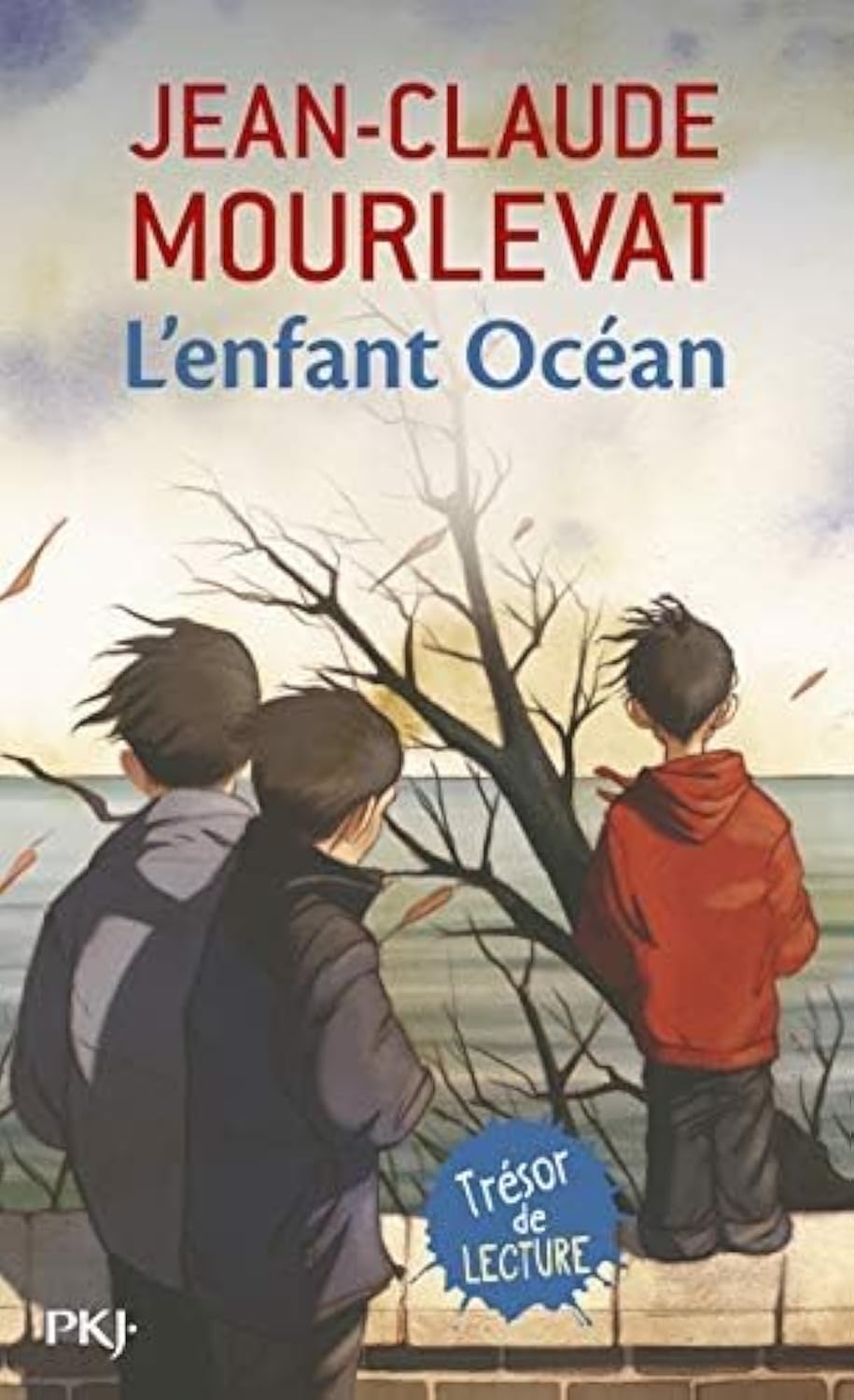 Couverture de L'Enfant Océan, de Jean-Claude Mourlevat (Pocket Jeunesse).