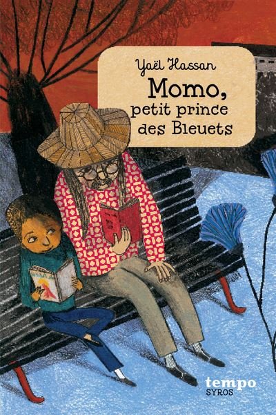 Couverture de Momo, petit prince des Bleuets, de Yaël Hassan (Syros Jeunesse).