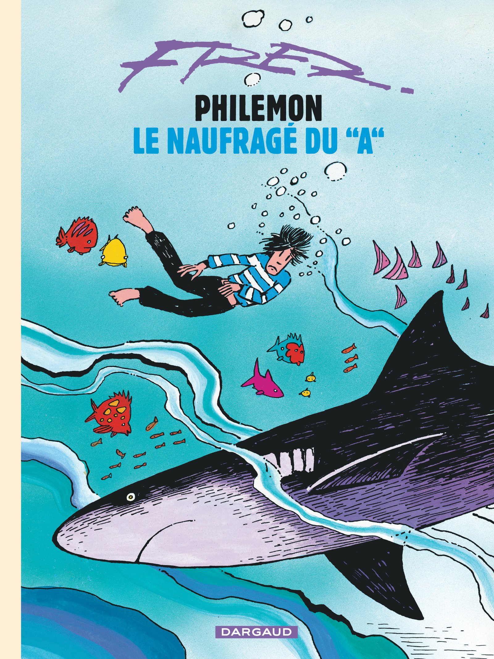 Couverture du Naufragé du A, de Fred.