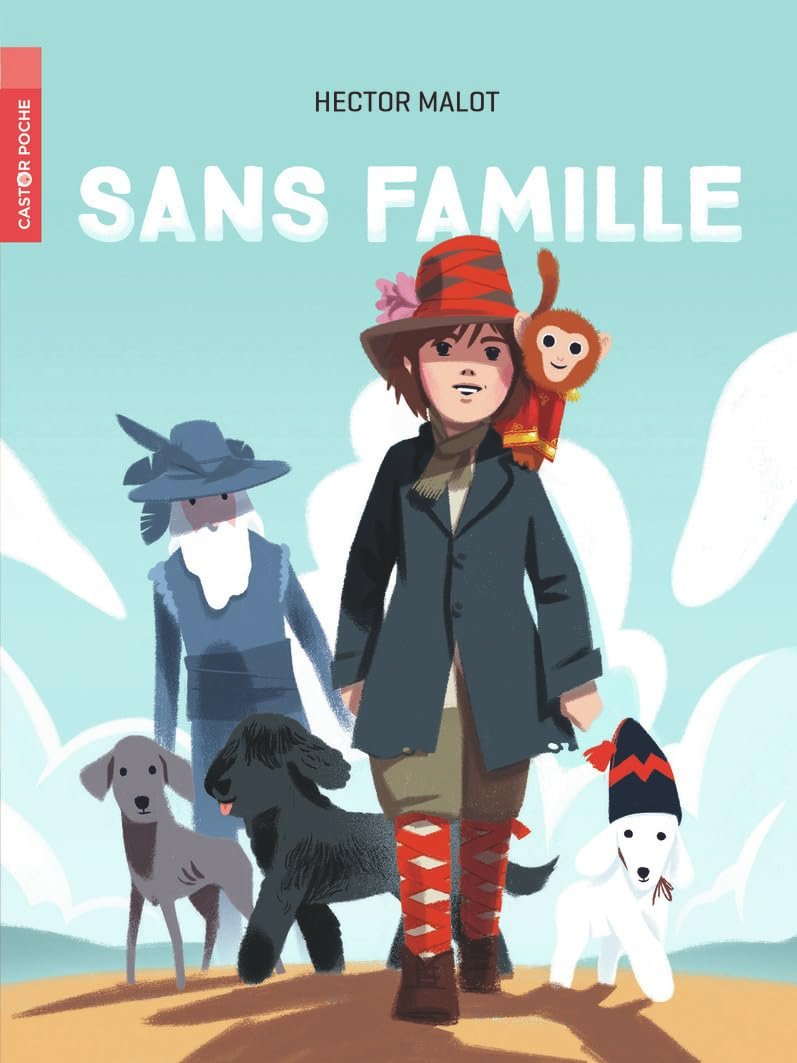 Couverture de Sans famille, d'Hector Malot (Castor Poche).