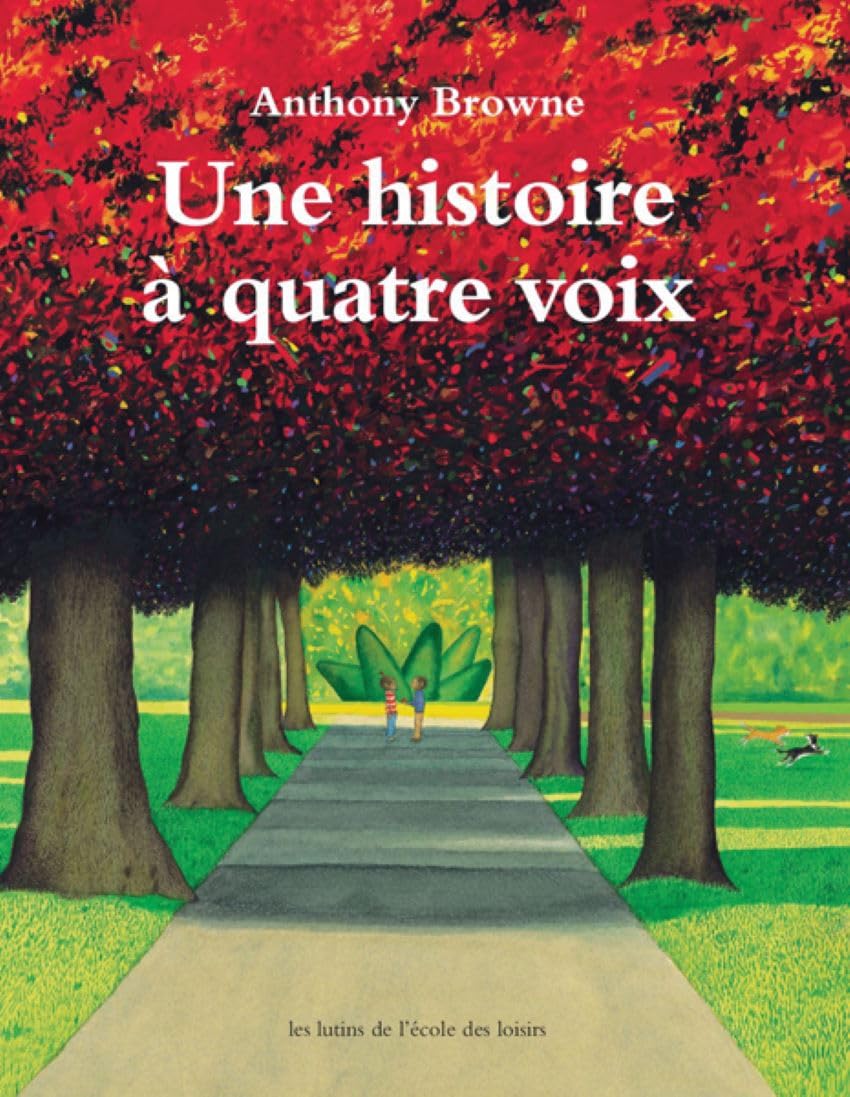 Couverture d'Une histoire à quatre voix, d'Anthony Browne (Kaléidoscope).