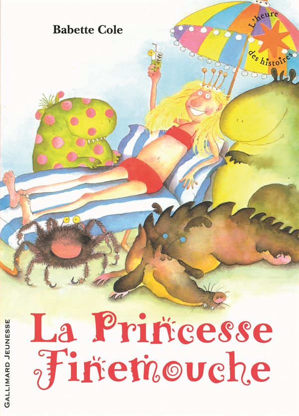 Couverture de La Princesse Finemouche, de Babette Cole.